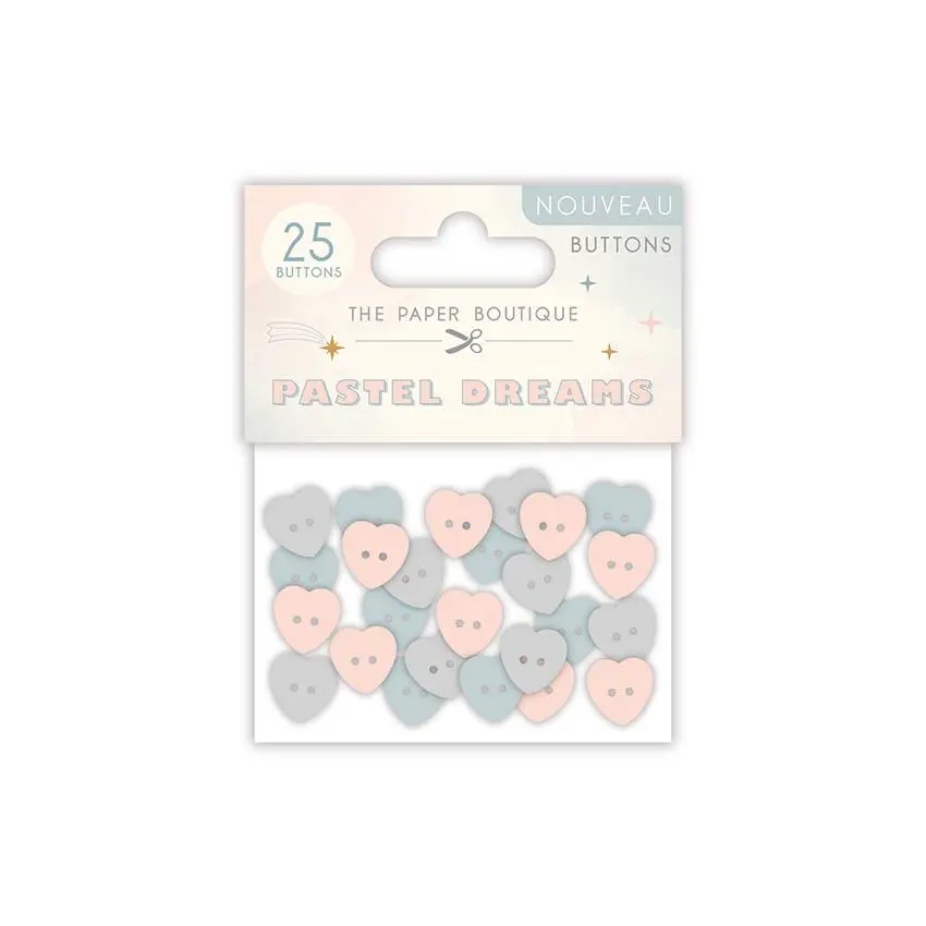 The Paper Boutique Pastel Dreams Buttons 1