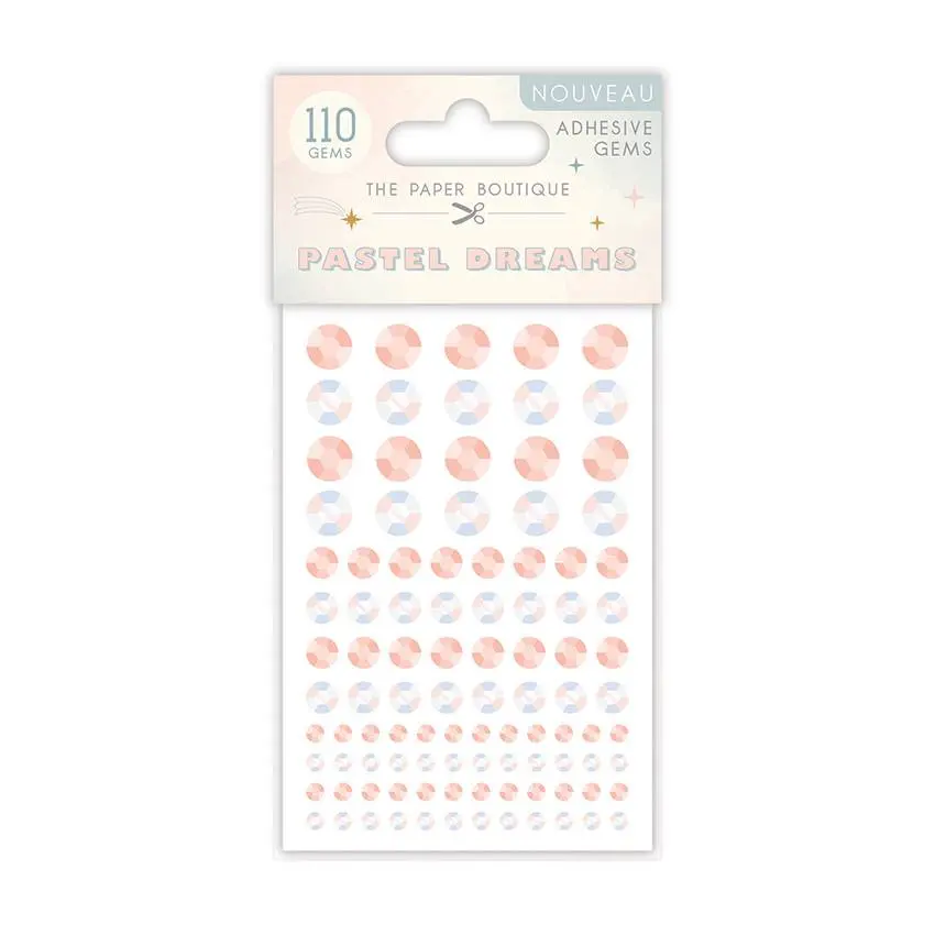 The Paper Boutique Pastel Dreams Adhesive Gems 1