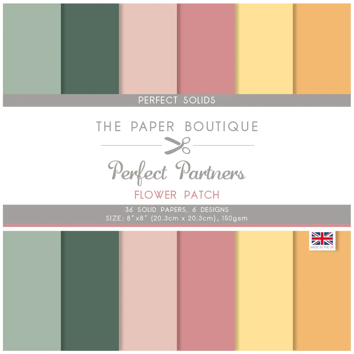 The Paper Boutique Perfect Partners Flower Patch 8 In X 8 In Colours 1