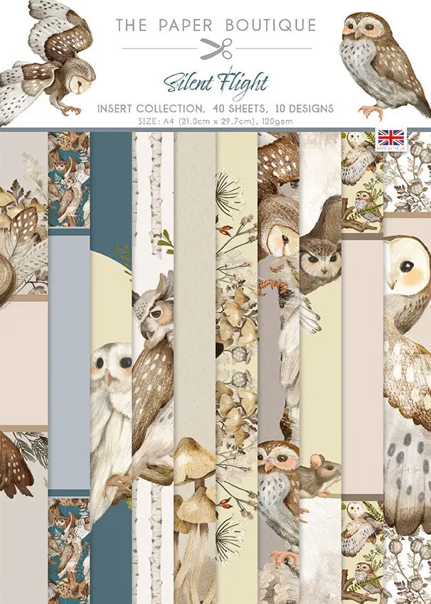 The Paper Boutique Silent Flight Insert Collection 1