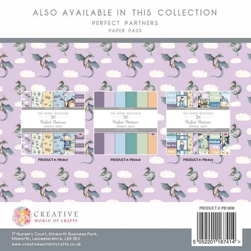 The Paper Boutique Perfect Partners - Magical Quest 8 In X 8 In Colours 2