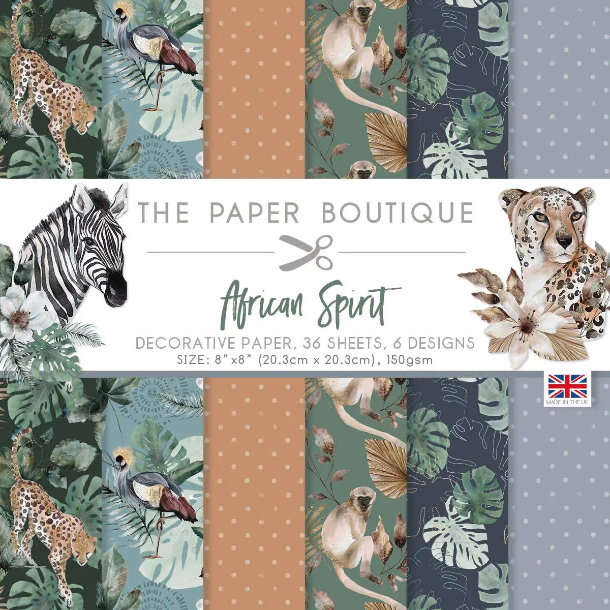 The Paper Boutique African Spirit 8 In X 8 In Paper Pad 1