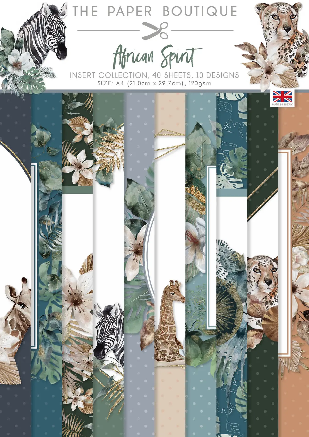 The Paper Boutique African Spirit Insert Collection 1