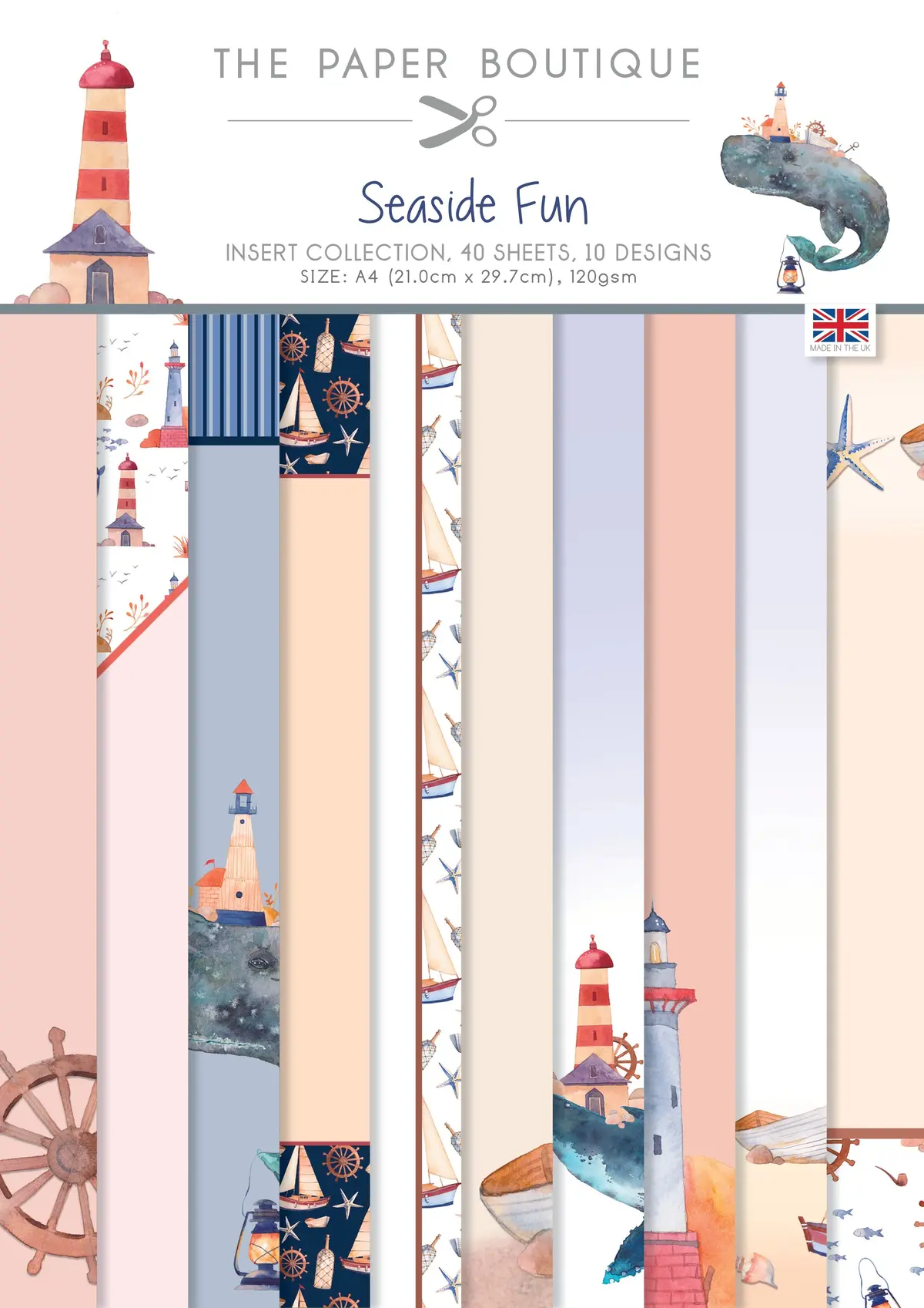 The Paper Boutique Seaside Fun Insert Collection 1