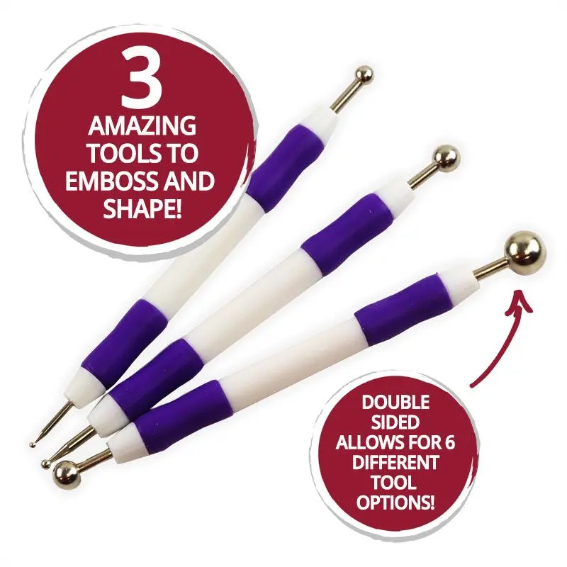Premier Craft Tools - Embossing And Shaping Tool Set 1