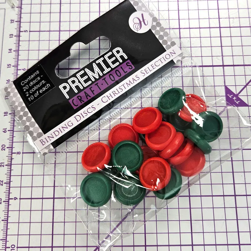 Premier Craft Tools - Binding Discs - Christmas 1