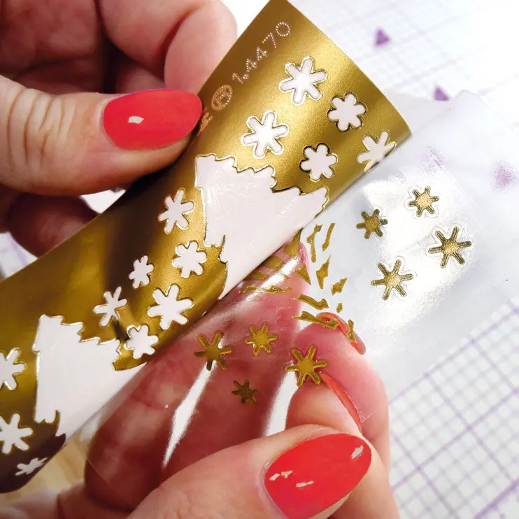 Peel Off Transfer Foil 1