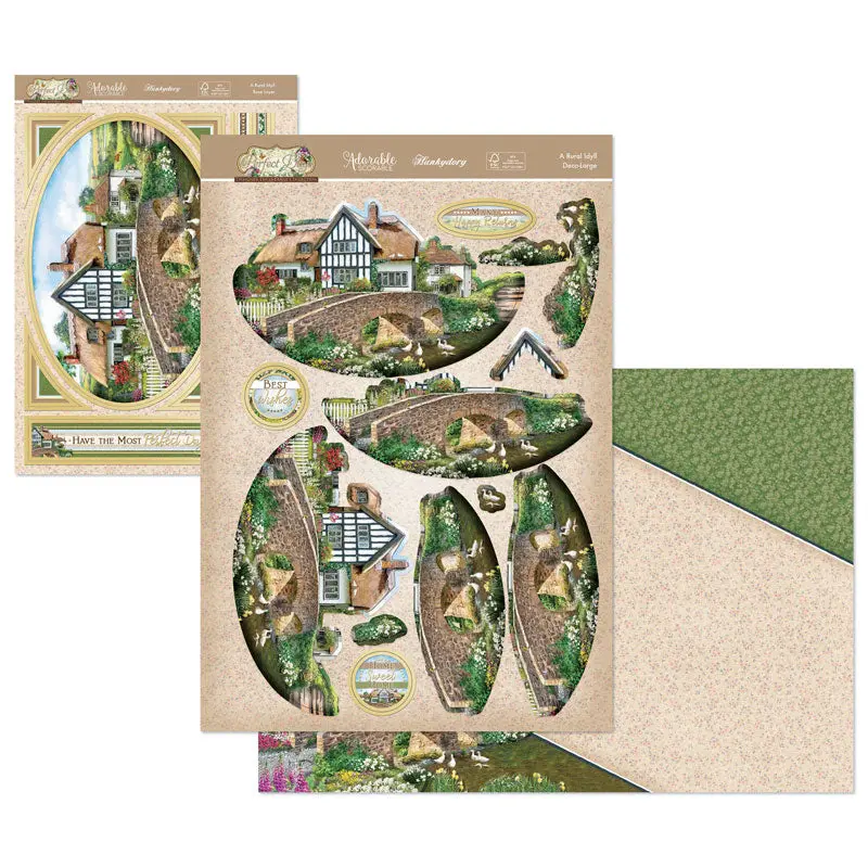 Perfect Days Deco-Large Set - A Rural Idyll 1