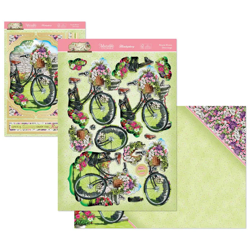 Perfect Days Deco-Large Set - Bicycle Blooms 1