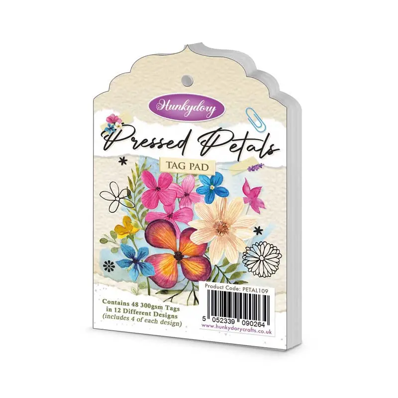 Pressed Petals Tag Pad 1