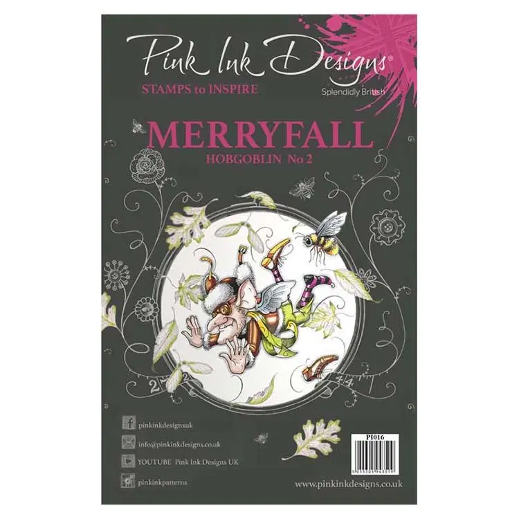 Pink Ink Designs A5 Clear Stamp Merryfall Hobgoblin 2 1