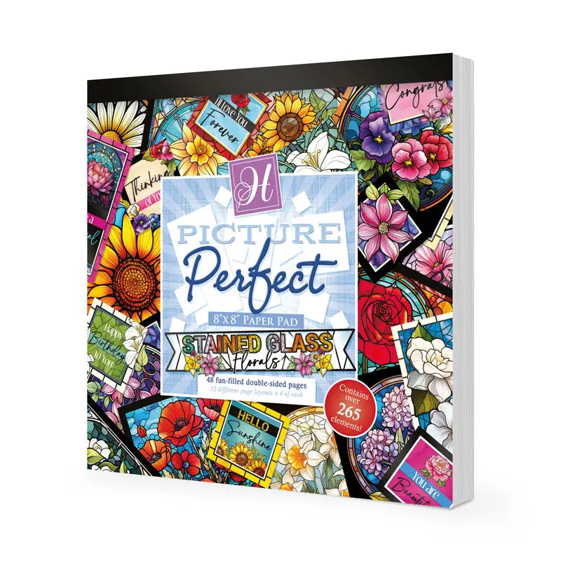 Stained Glass Florals Picture Perfect Pad 1