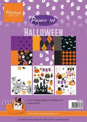 Marianne Design A5 Paperset - Halloween 1