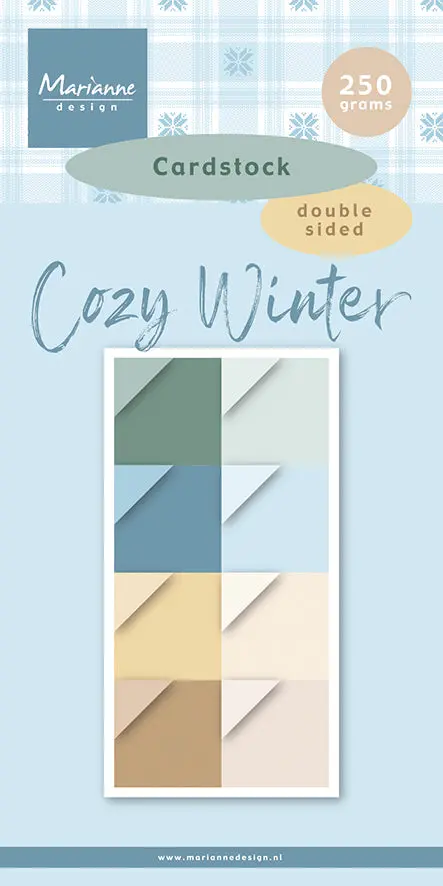 Marianne Design Cozy Winter - Cardstock 1