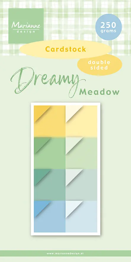 Marianne Design 6X12 Cardstock - Dreamy Meadow 1