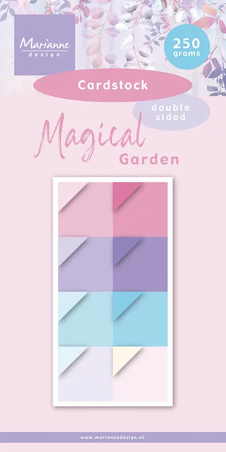 Marianne Design 6X12 Cardstock - Magical Garden 1