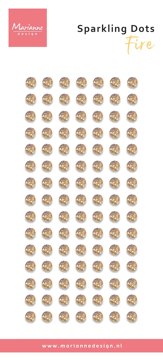 Marianne Design Sparkling Dots - Fire 1