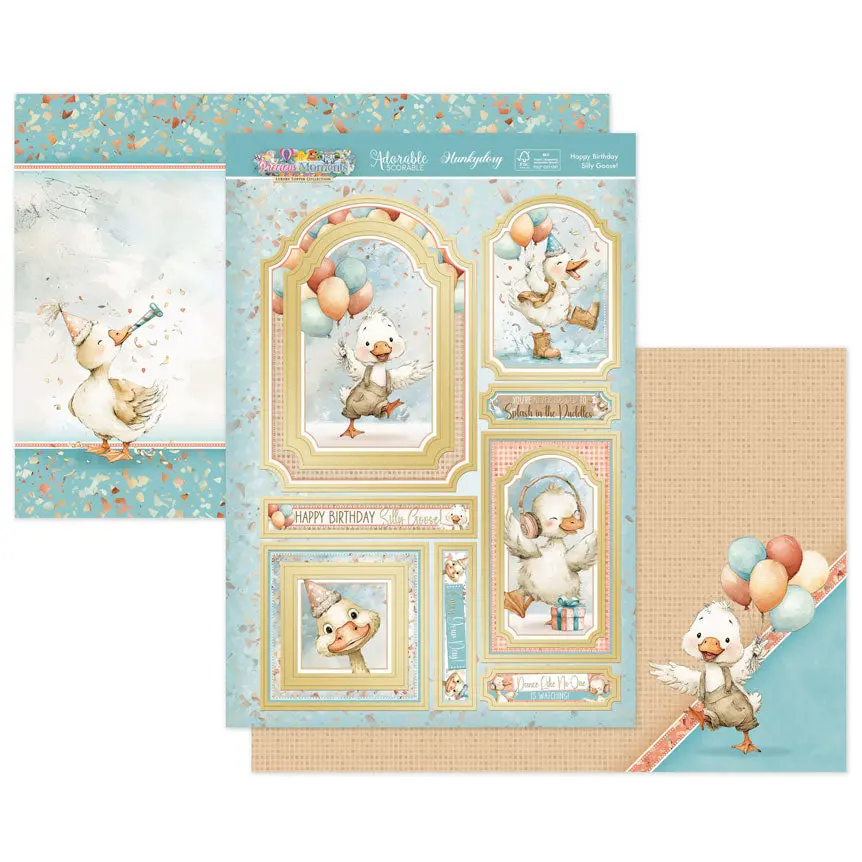Happy Birthday Silly Goose! Luxury Topper Set 1