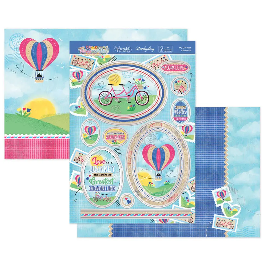 My Greatest Adventure Luxury Topper Set 1