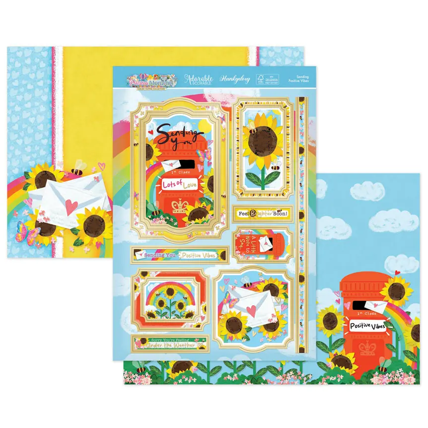 Sending Positive Vibes Luxury Topper Set 1