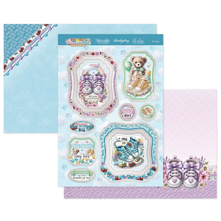 Tiny Toes Luxury Topper Set 1