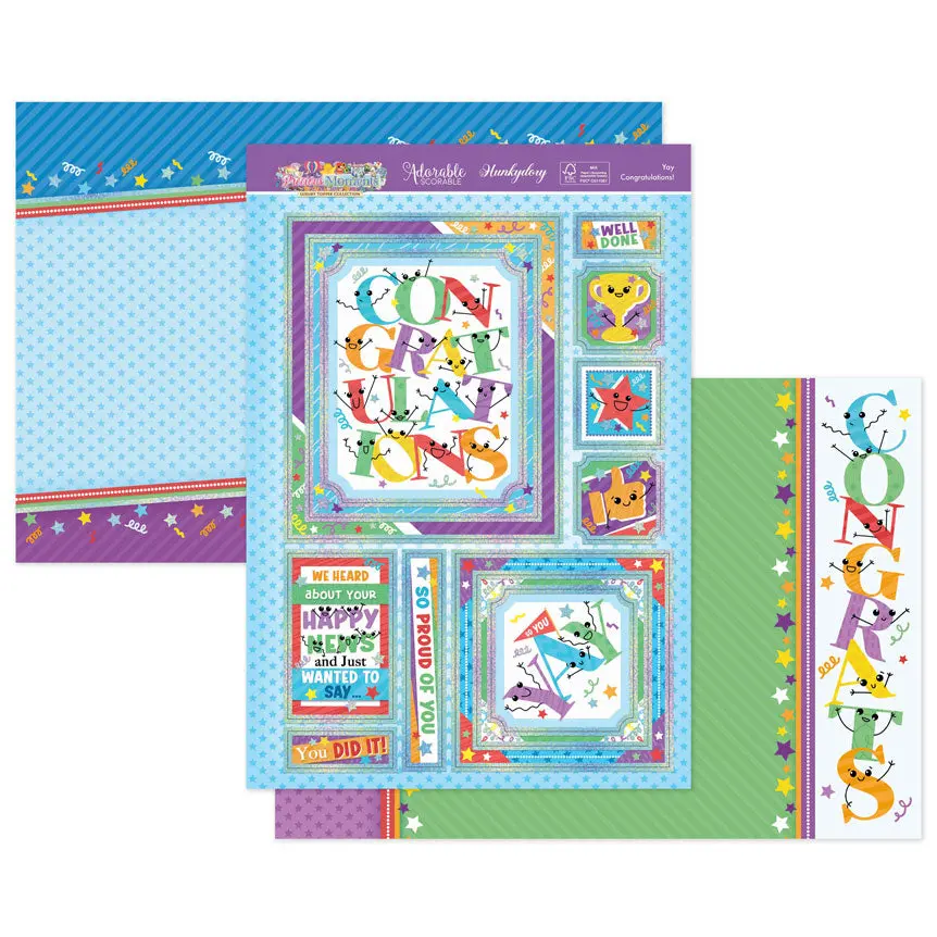 Yay Congratulations! Luxury Topper Set 1