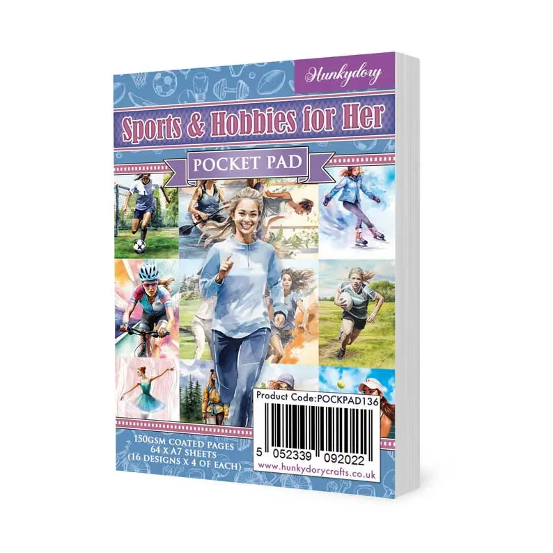 Sports & Hobbies For Her Pocket Pad 1