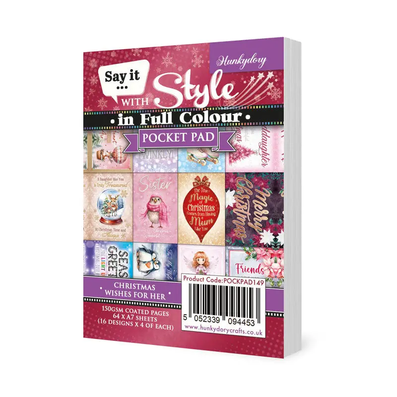 Say It With Style In Full Colour - Christmas Wishes For Her 1