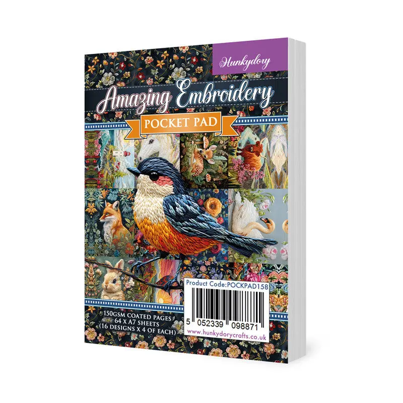 Amazing Embroidery Pocket Pad 1