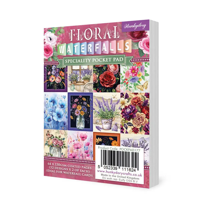 Floral Waterfalls Speciality Pocket Pad 1