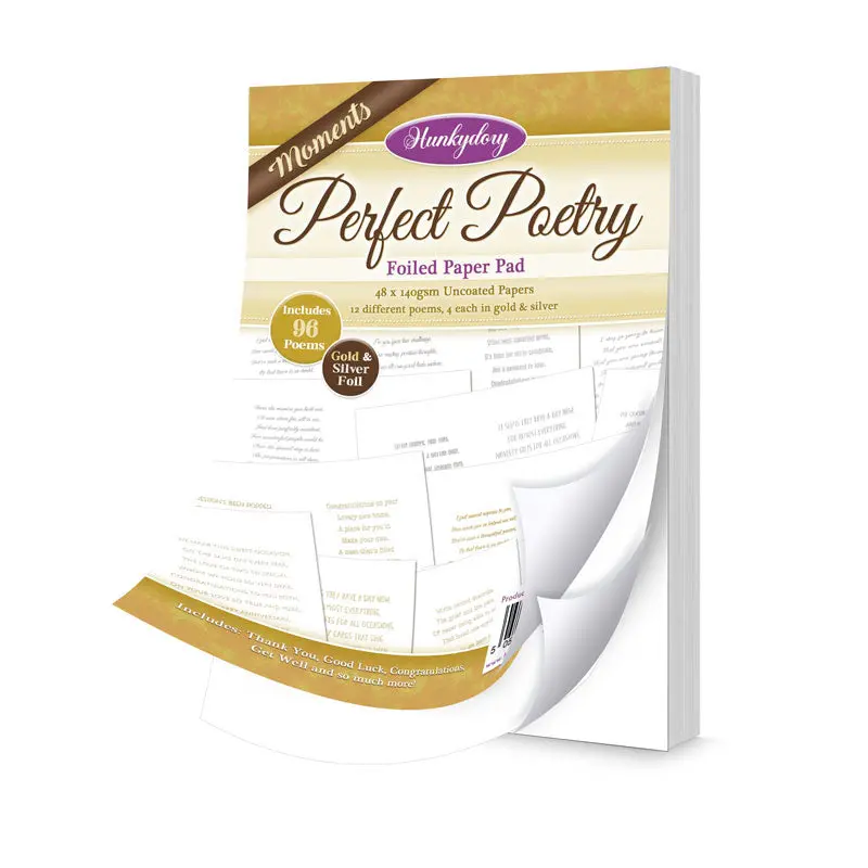 Perfect Verses Foiled Paper Pad - Moments 1