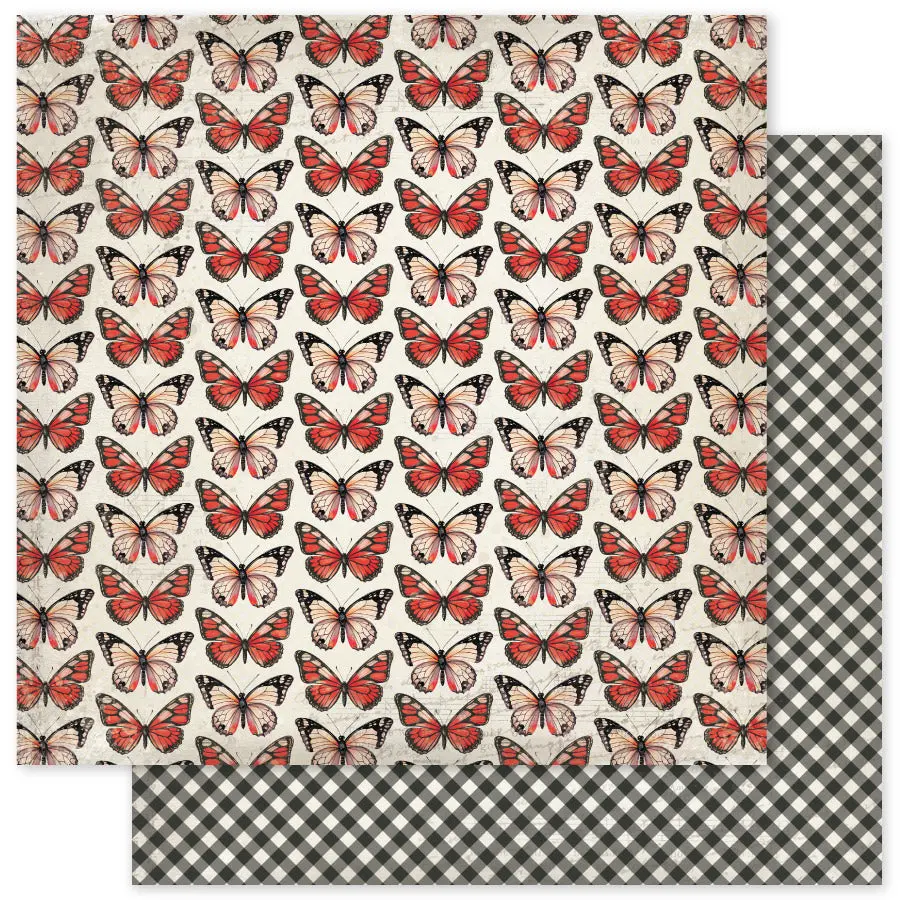 Poppy Garden Basics D 12 X 12 Paper (12 Pc Bulk Pack) 34656 1