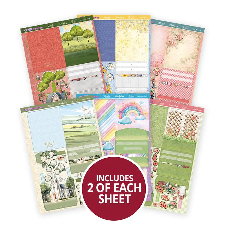 Pop-Up Stepper Cards - Set 1 1