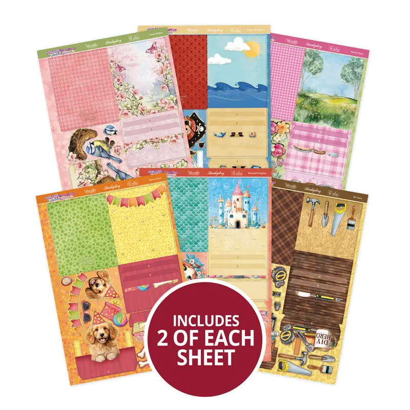 Pop-Up Stepper Cards - Moments & Memories Cards - Set 1 1