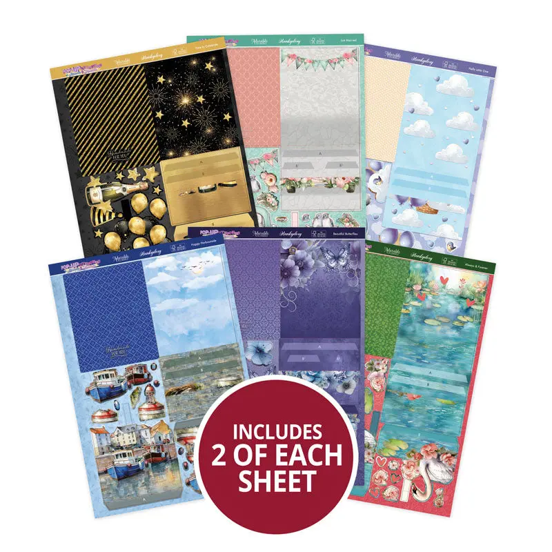 Pop-Up Stepper Cards - Moments & Memories Cards - Set 2 1