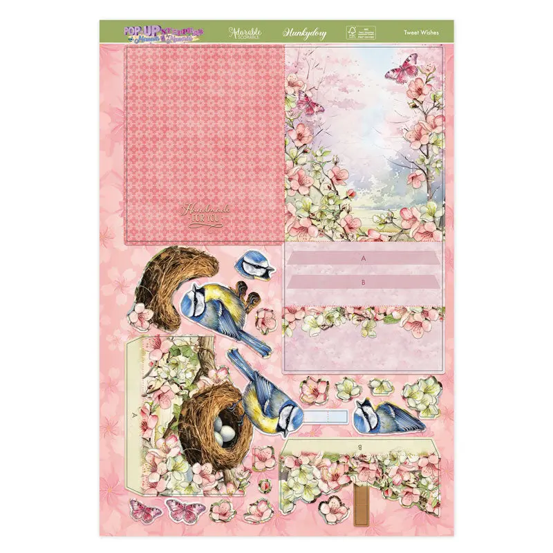 Pop-Up Stepper Card - Tweet Wishes 1