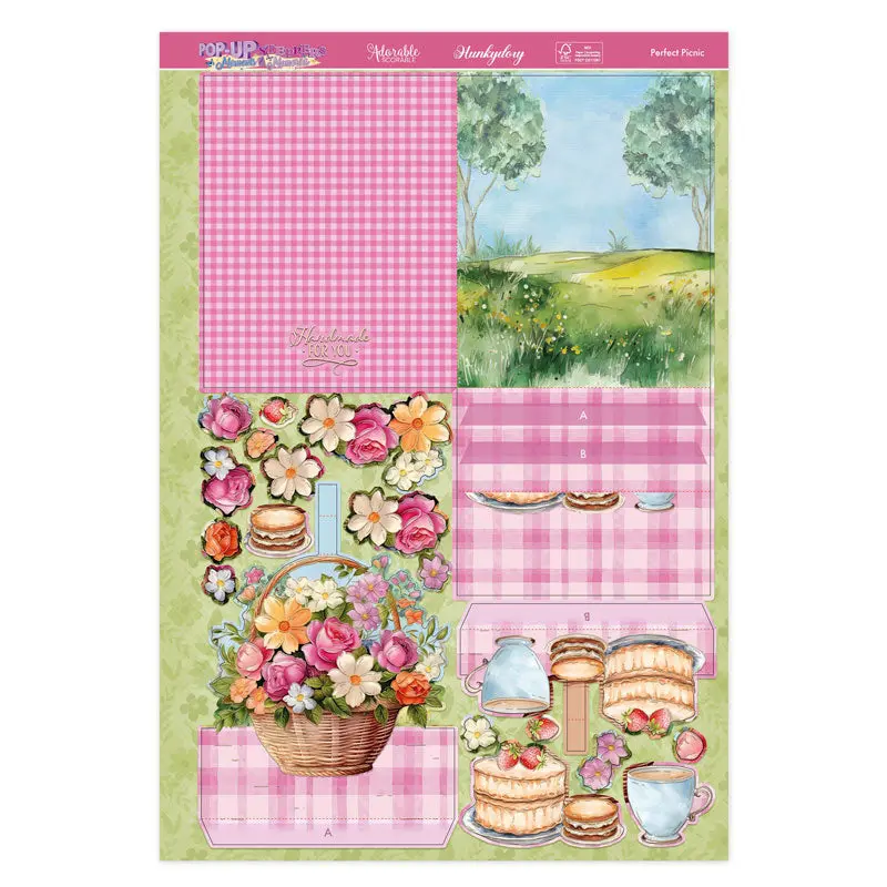 Pop-Up Stepper Card - Perfect Picnic 1