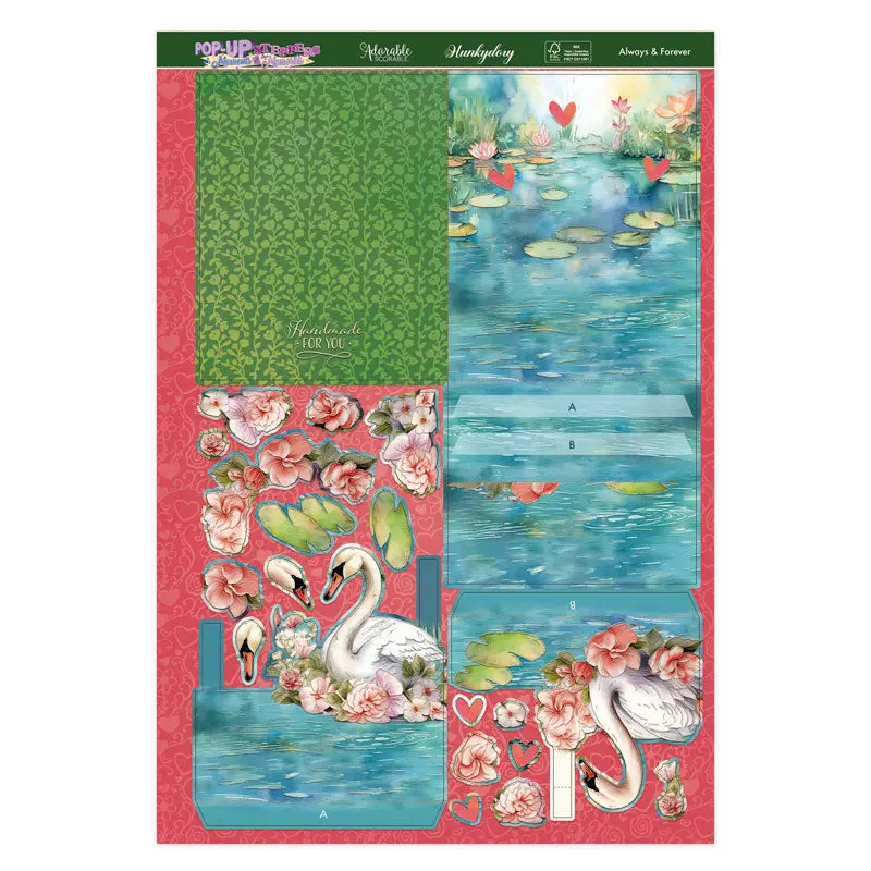 Pop-Up Stepper Card - Always & Forever 1