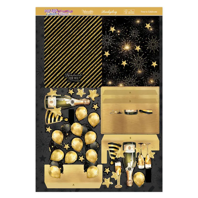 Pop-Up Stepper Card - Time To Celebrate 1