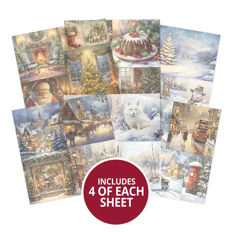 Festive Parchment Scenes 1