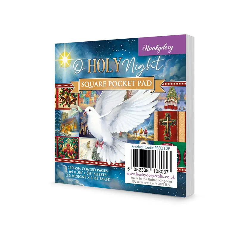 O Holy Night Square Pocket Pad 1