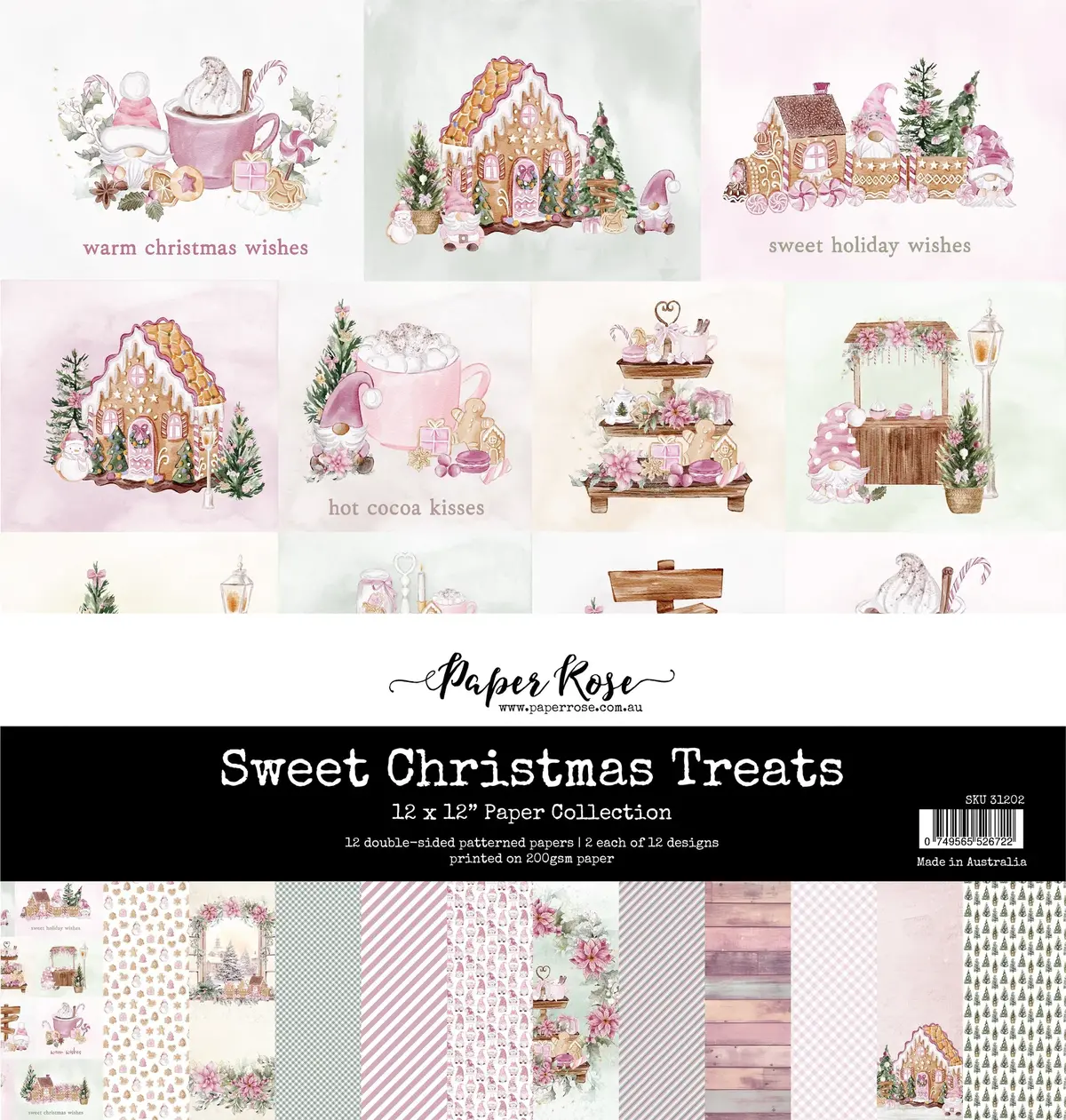 Sweet Christmas Treats 12X12 Paper Collection 31202 1