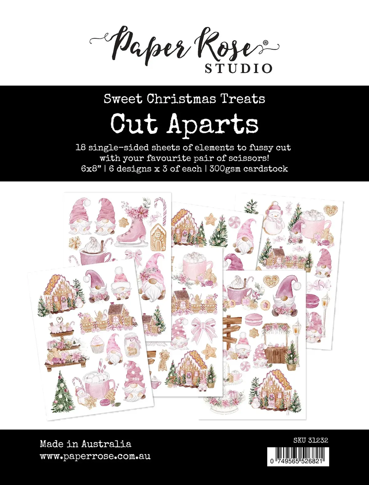 Sweet Christmas Treats Cut Aparts Paper Pack 31232 1