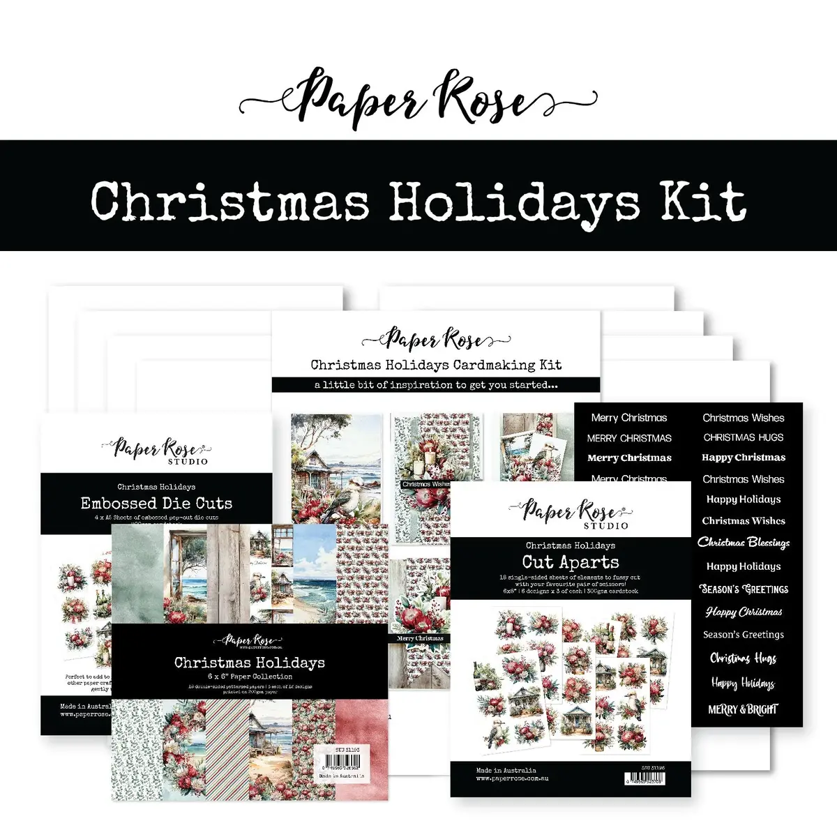 Christmas Holidays Cardmaking Kit 31344 1