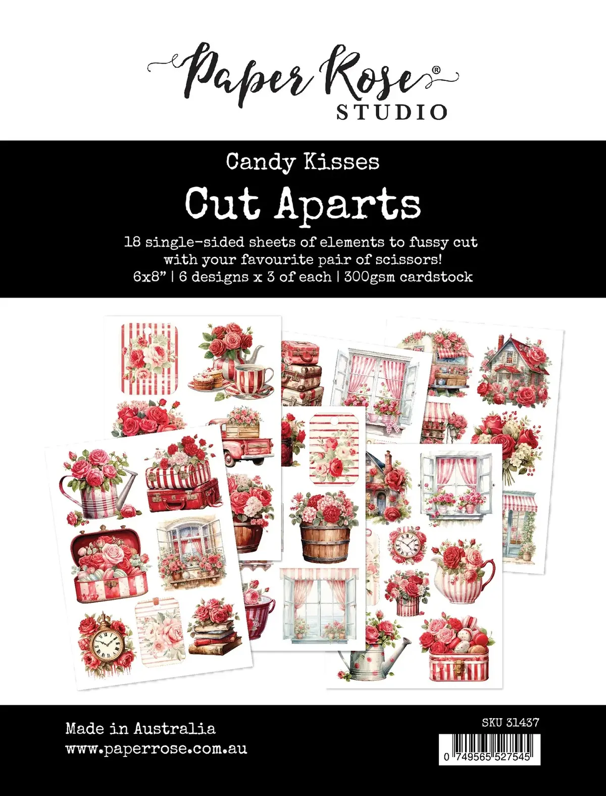 Candy Kisses Cut Aparts Paper Pack 31437 1