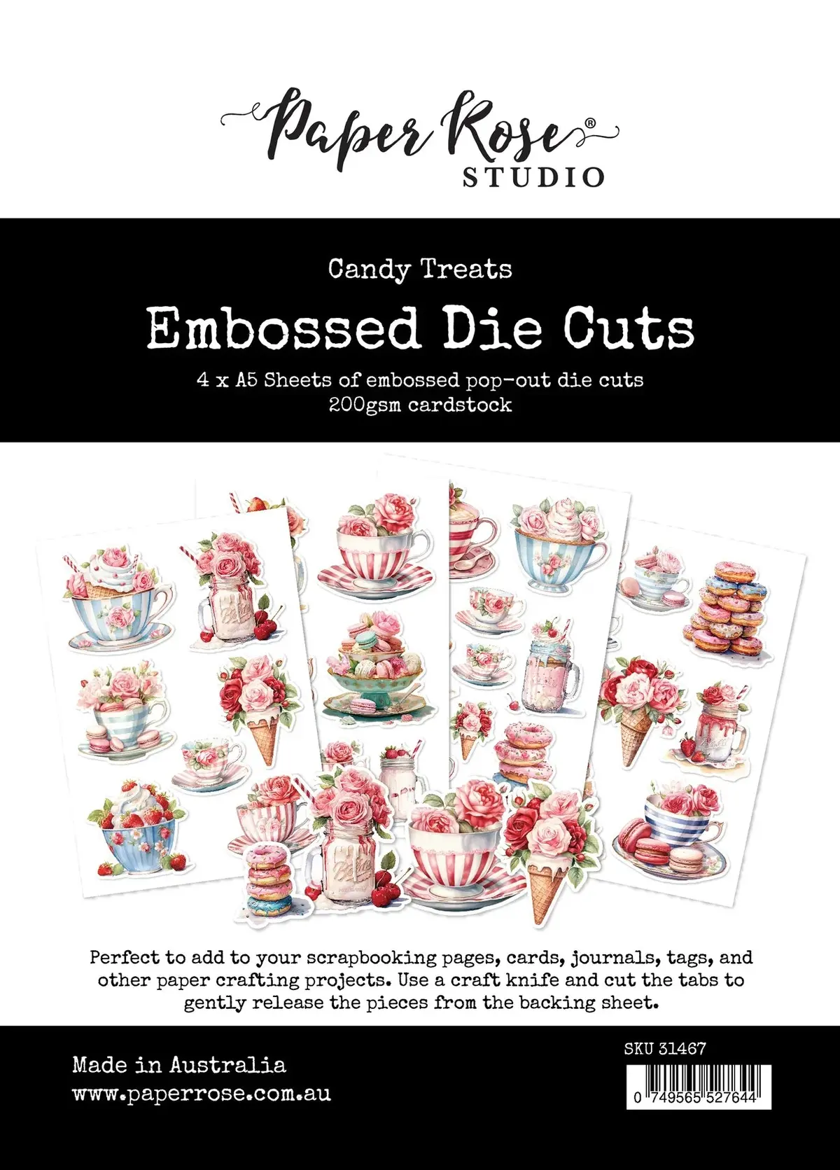 Candy Treats Embossed Die Cuts 31467 1