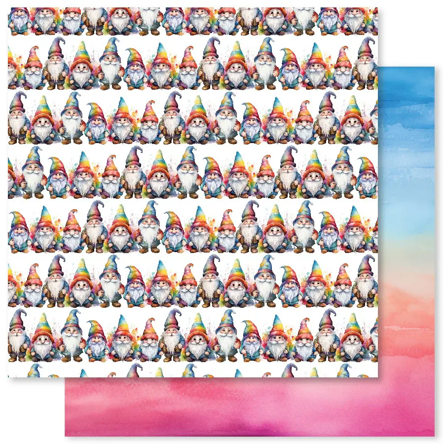 Rainbow Garden Basics A 12X12 Paper (12Pc Bulk Pack) 31512 1