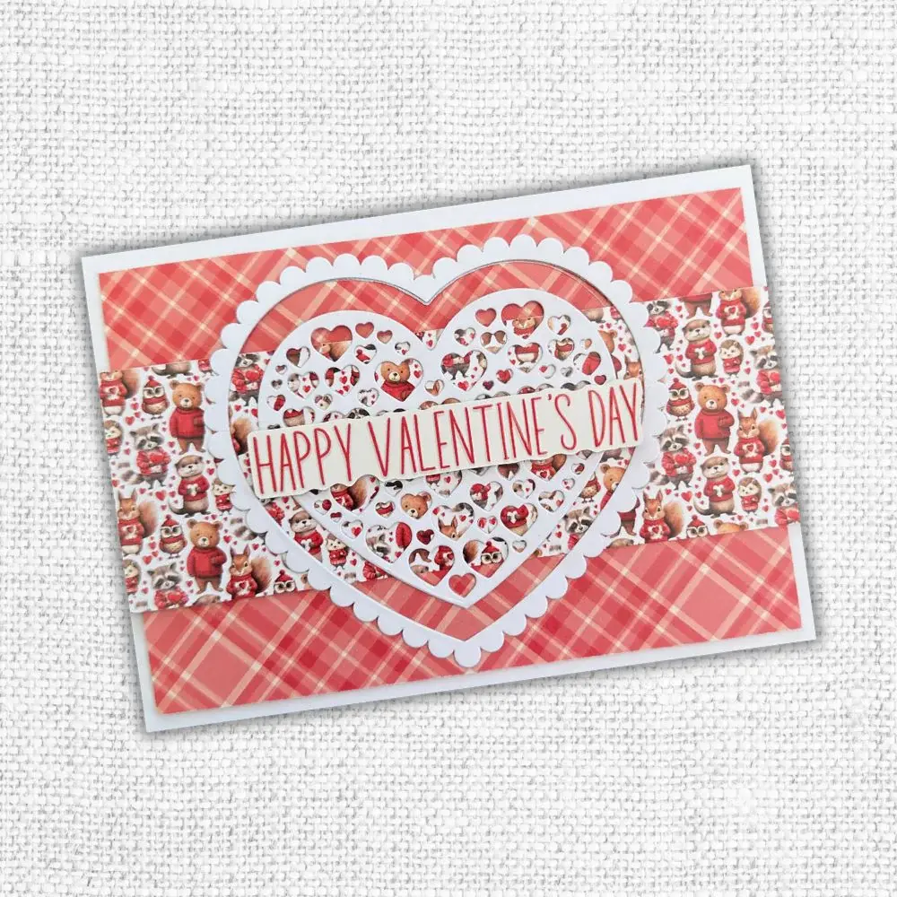 Juliet Scalloped Heart Frame Metal Cutting Die 31611 2