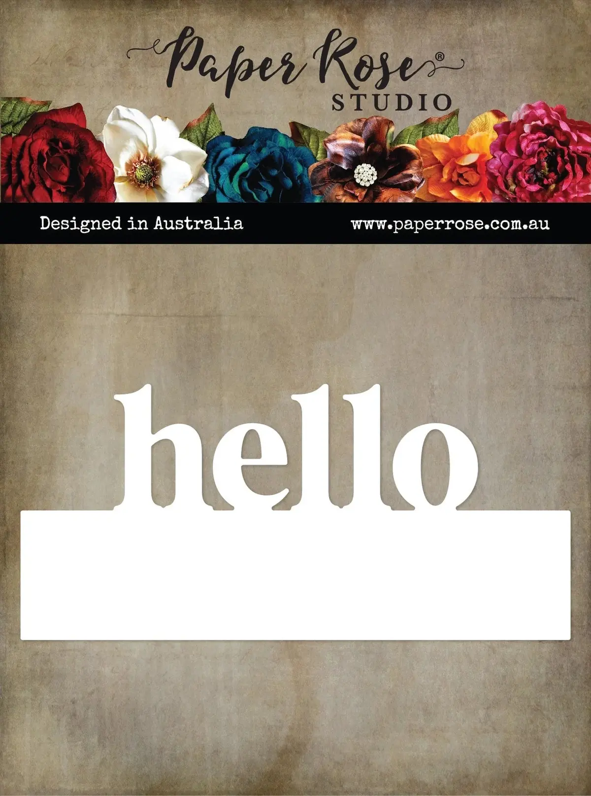 Hello Border Word Metal Die 31959 1