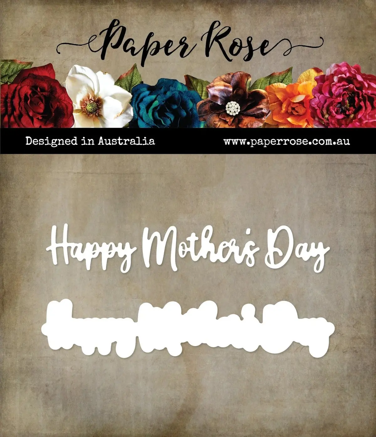 Happy Mother's Day Layered Word Metal Die 31965 1